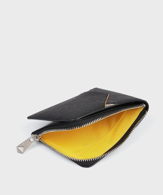 Paul Smith グレインレザー 2つ折り財布 ブラック