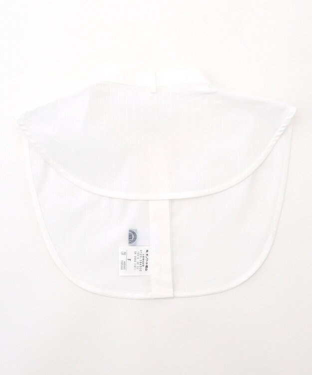 J.PRESS LADIES 【洗える・3way】スタンド リボン デコカラー 付け襟 ホワイト系1