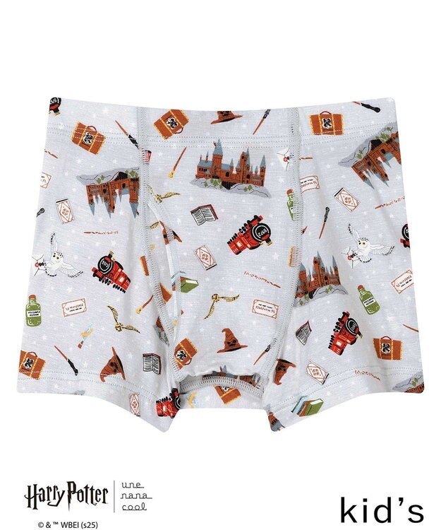une nana cool 【ハリー・ポッターコラボ】 キッズ 男児ボトム(ボクサーパンツ) グレー