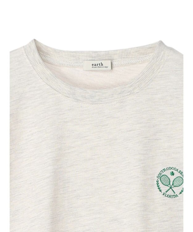 earth music&ecology テニスクラブロゴロンＴＥＥ Oatmeal