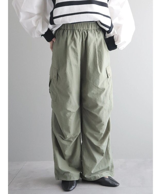 CRAFT STANDARD BOUTIQUE パラシュートパンツ Khaki