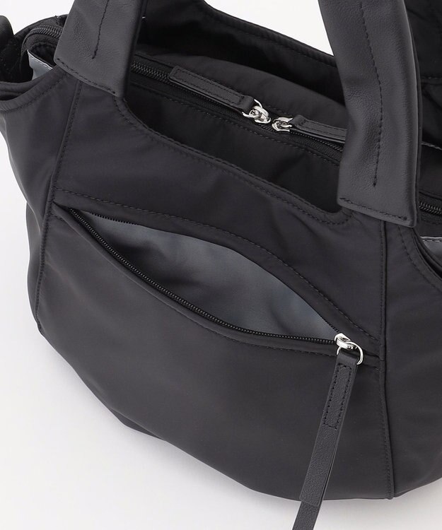 Y'SACCS ふんわりラウンド2WAYトート Sサイズ ブラック