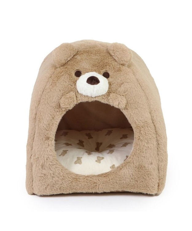 PET PARADISE ペットパラダイス くまちゃん ハウス 《テディ柄》 小型犬 テディ柄