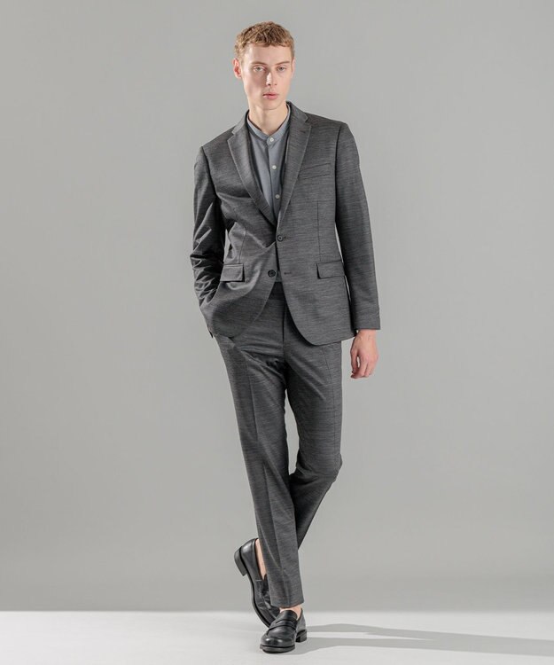 JOSEPH HOMME 新素材【抜群のストレッチ性/セットアップ対応可】スプリングウールジャージー ジャケット グレー系