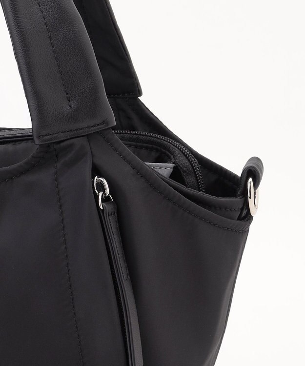 Y'SACCS ふんわりラウンド2WAYトート Sサイズ ブラック