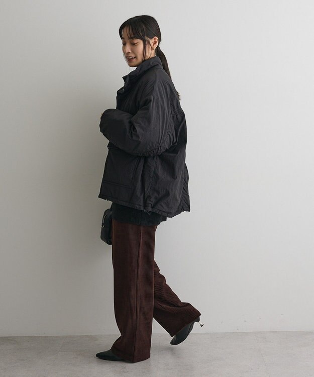 CRAFT STANDARD BOUTIQUE ライト中綿ビッグブルゾン Black