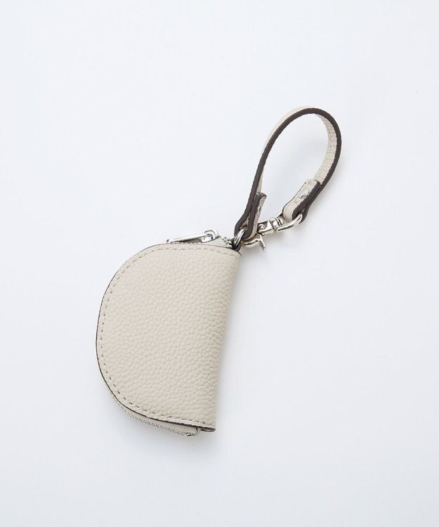 TOPKAPI 【Breath TOPKAPI】シュリンクレザー ハーフムーン ショルダーバッグ / チャーム付き オフ