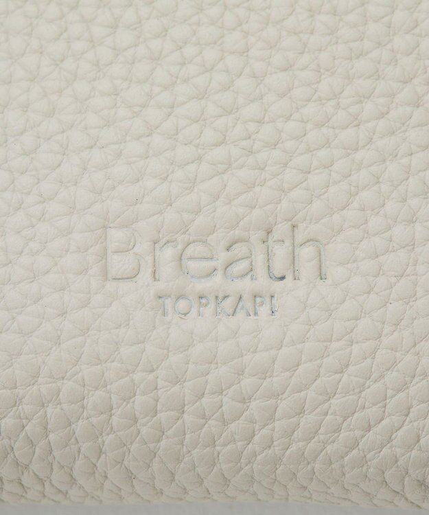 TOPKAPI 【Breath TOPKAPI】シュリンクレザー ハーフムーン ショルダーバッグ / チャーム付き オフ
