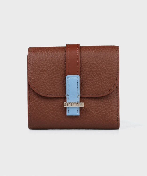 Paul Smith ベルトストラップ 2つ折り財布 ブラウン