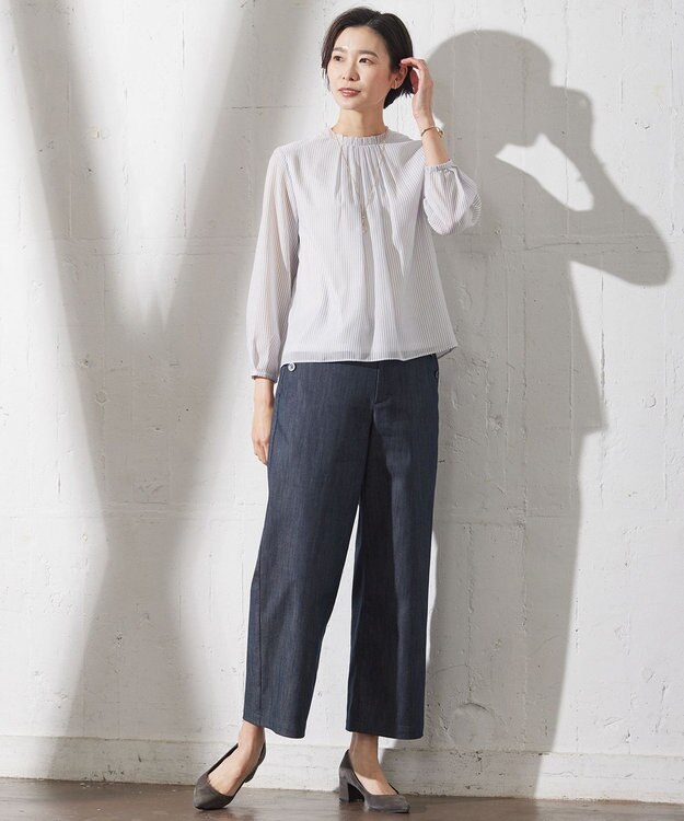 J.PRESS LADIES 【WEB限定】2way パール イヤカフ リング ゴールド系