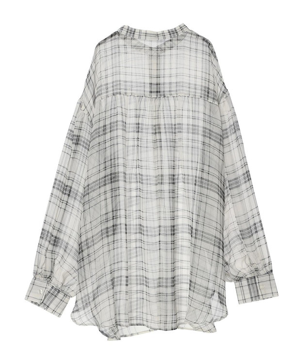 earth music&ecology シアーチェックシャツ Check