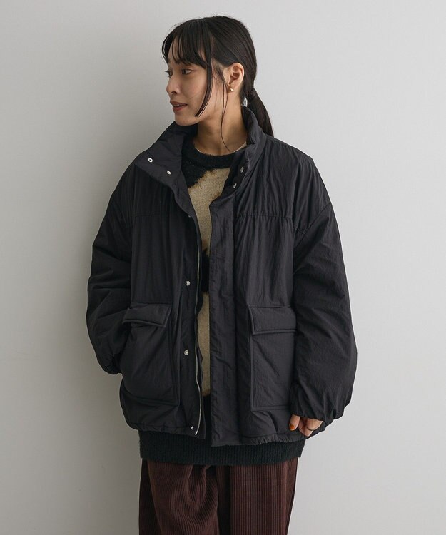 CRAFT STANDARD BOUTIQUE ライト中綿ビッグブルゾン Black