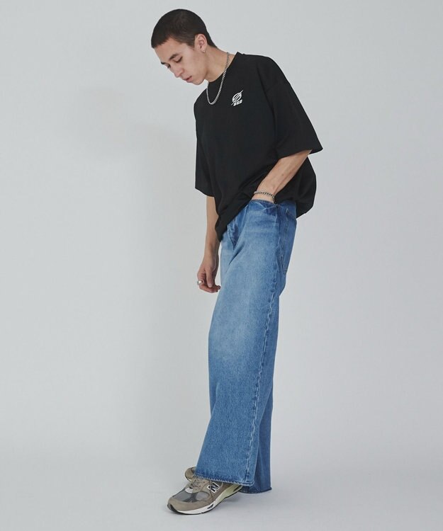 WEGO ワンポイントロゴドロストT（S） ブラック