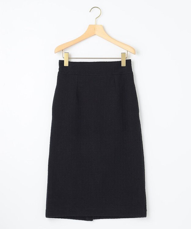 組曲 L 【WEB限定】ニュアンスジャガード セットアップ ネイビー系