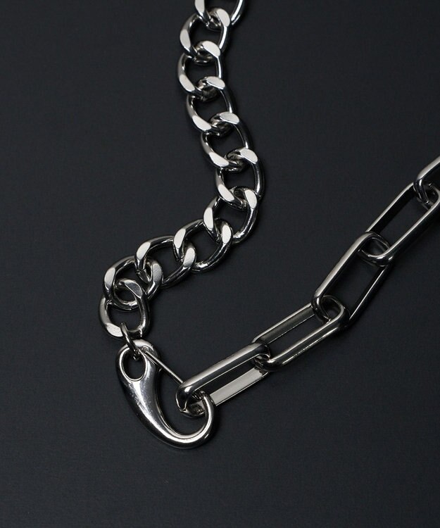 WEGO Mミックスチェーンネックレス 柄4