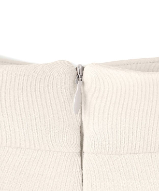 UNFILO L BEAUTY FORM JERSEY コクーン スカート グレージュ