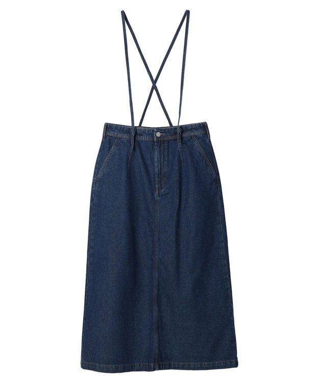 CRAFT STANDARD BOUTIQUE ２ＷＡＹサロペットスカート Medium Indigo