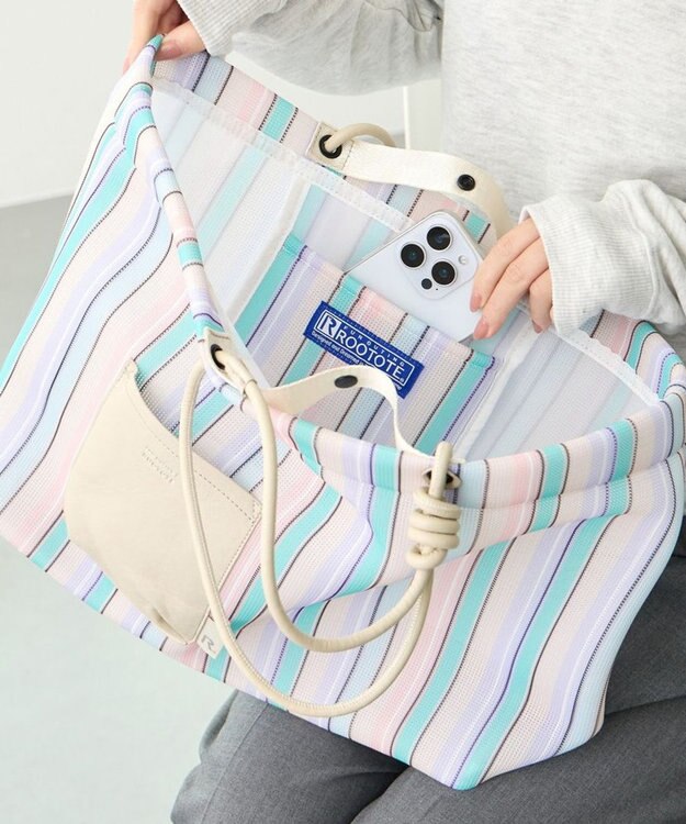 ROOTOTE 3564【ルートート】SC.ミディアム.ウエッファ-C 03：マシュマロ