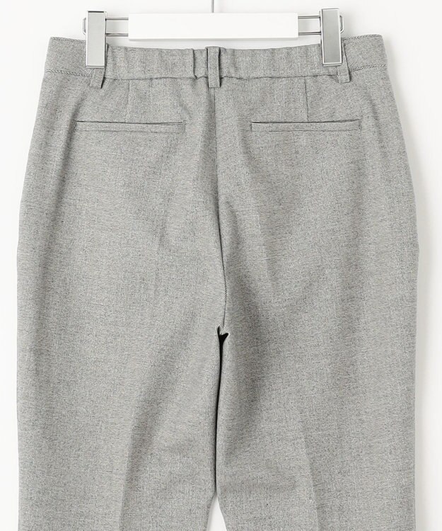 J.PRESS LADIES 【洗える】チェルビック テーパード パンツ ライトグレー系