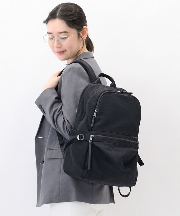 ACE BAGS & LUGGAGE W&.Day/Night キルッコ リュックサック A4サイズ 14.0インチPC収納 19145 ダブルアンドデイナイト ブラック