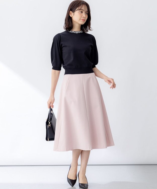 組曲 【WEB限定カラーあり】GEMINI フレアスカート 【WEB限定】ピンク系9