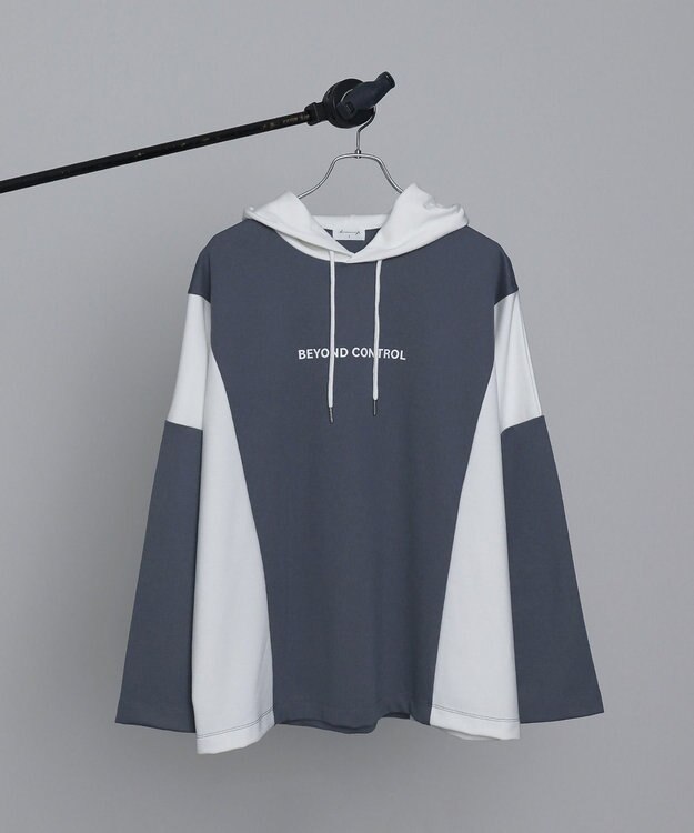 WEGO ドルマンポンチフードT（LS） ブルー