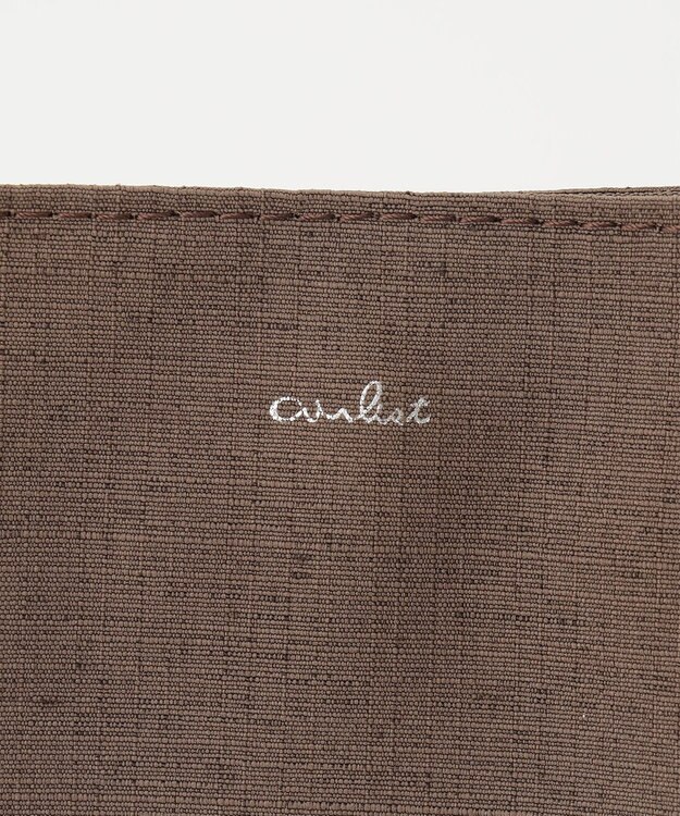 airlist 【日本製・エコ素材】トートバッグ (A4横)  Linere リンネル ココア