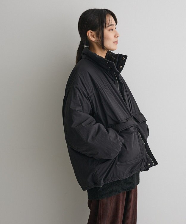 CRAFT STANDARD BOUTIQUE ライト中綿ビッグブルゾン Black