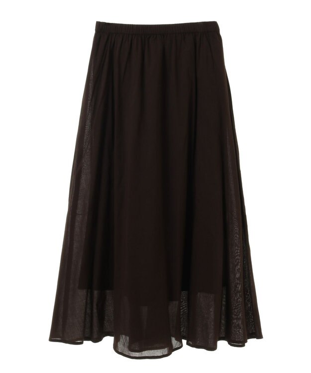 CRAFT STANDARD BOUTIQUE インド綿Ａラインスカート Brown