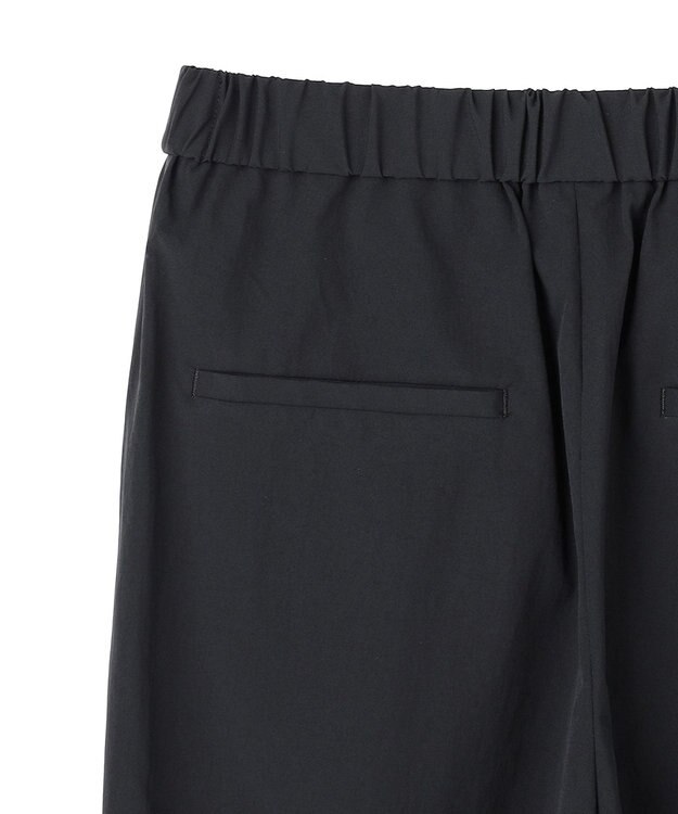 BEIGE， YANN / 裾カフス イージーアンクルパンツ Black