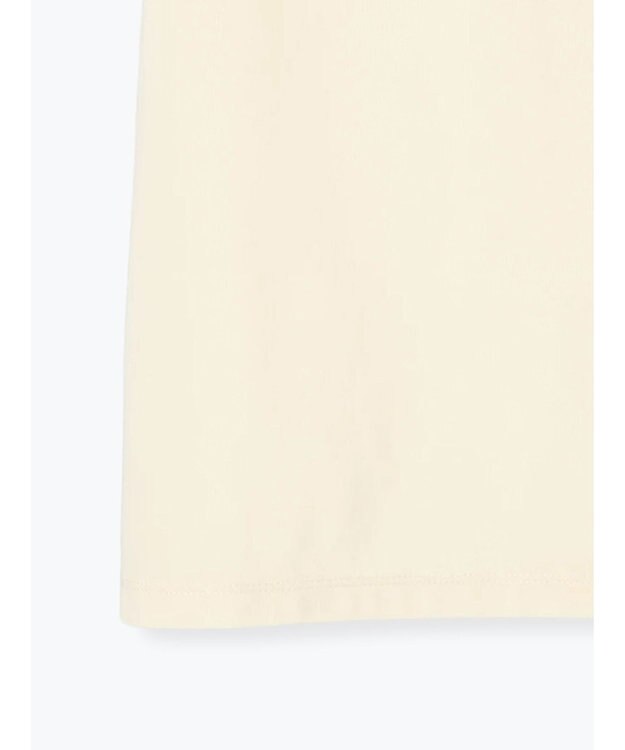 Te chichi フロッキープリントロゴTシャツ ベージュ