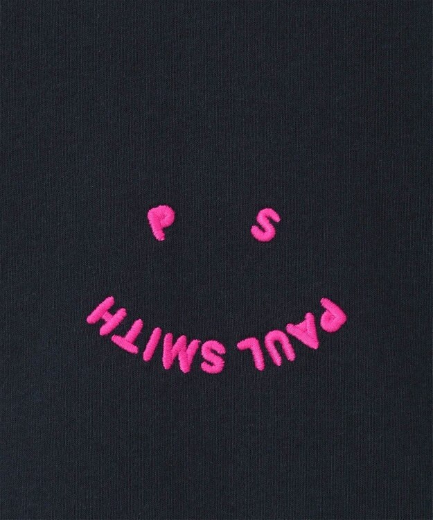 Paul Smith Happy クロップド 半袖Tシャツ ネイビー
