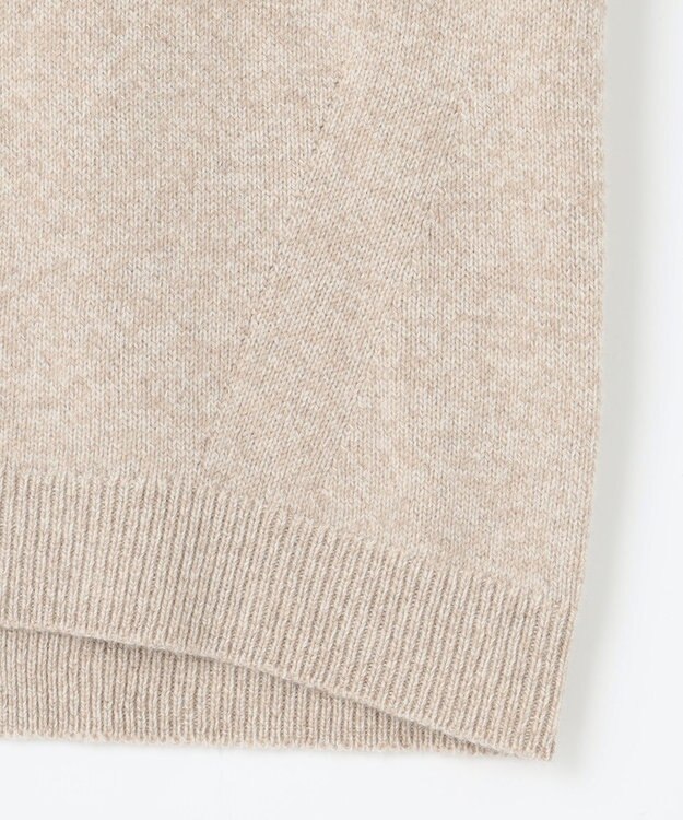 J.PRESS LADIES 【洗える】AZALEA ニット ベスト ベージュ系