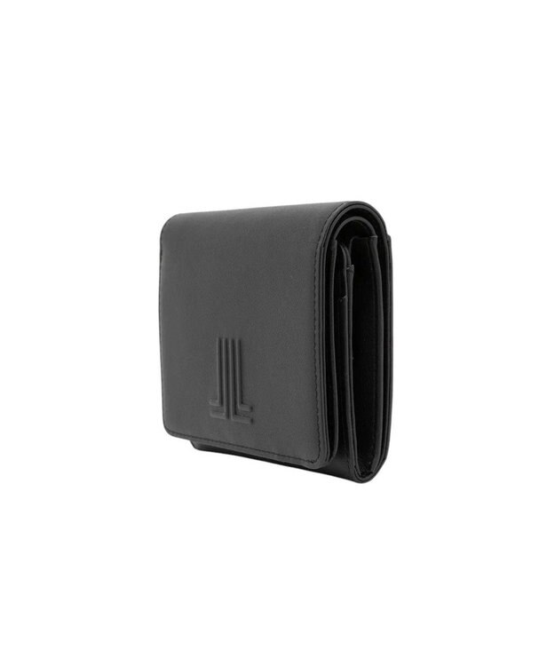 LANVIN en Bleu イエナ 二つ折り中ボックス財布 ブラック