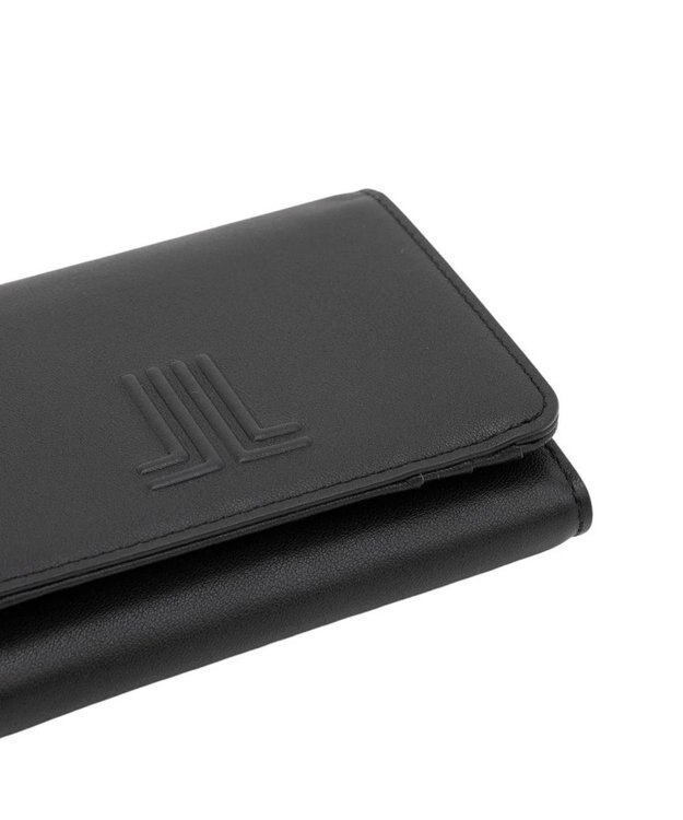 LANVIN en Bleu イエナ 二つ折り中ボックス財布 ブラック