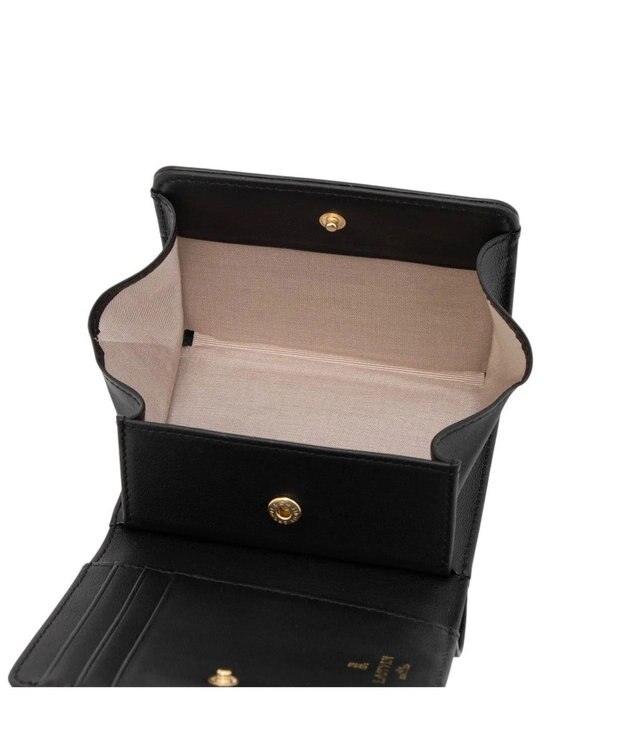 LANVIN en Bleu イエナ 二つ折り中ボックス財布 ブラック