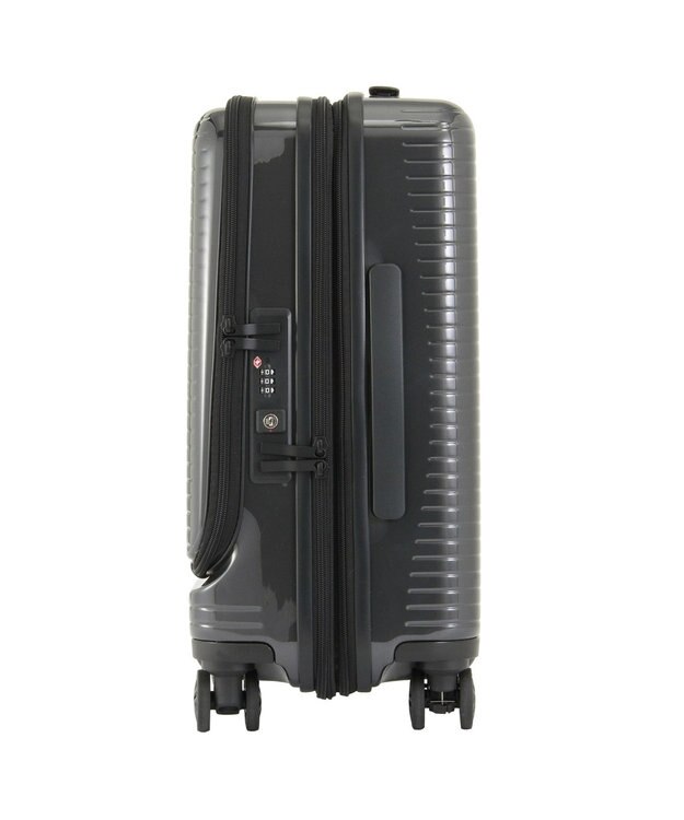 ACE BAGS & LUGGAGE World Traveler プリマス フロントポケット スーツケース 27-35L 06701 ワールドトラベラー ガンメタリック