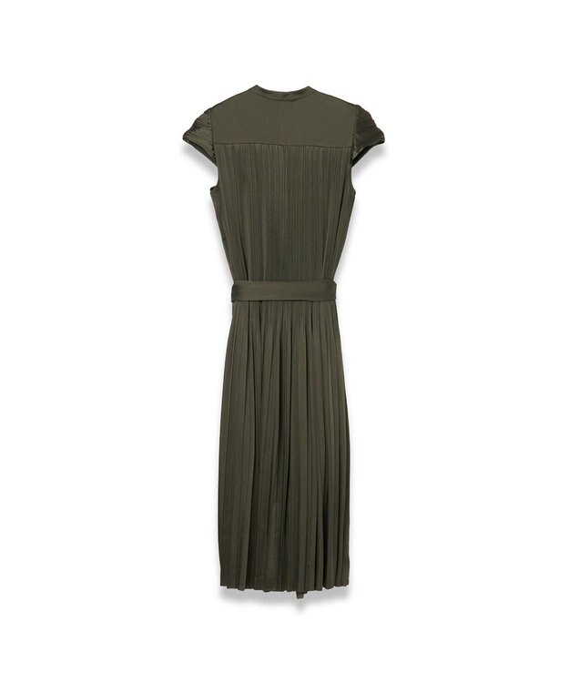 JOSEPH プリーツサテン　ドレス Palm Leaf