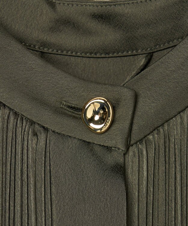 JOSEPH プリーツサテン　ドレス Palm Leaf