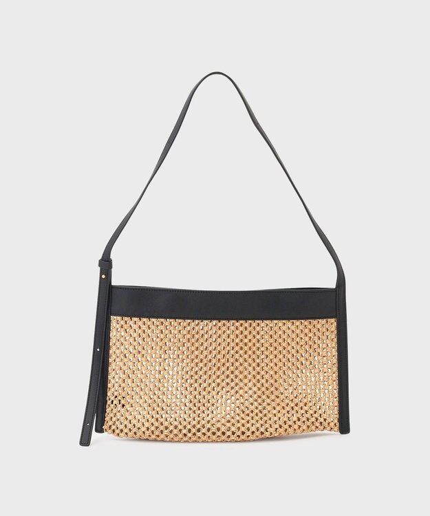 GRACE CONTINENTAL ORSETTOトライアングルバッグ ブラック