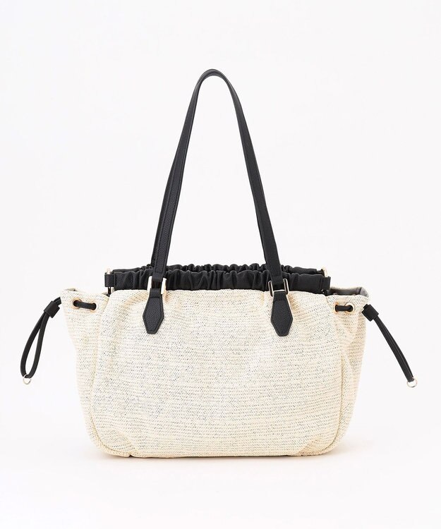 LA BAGAGERIE シャーリング2WAYサマーバッグ アイボリー