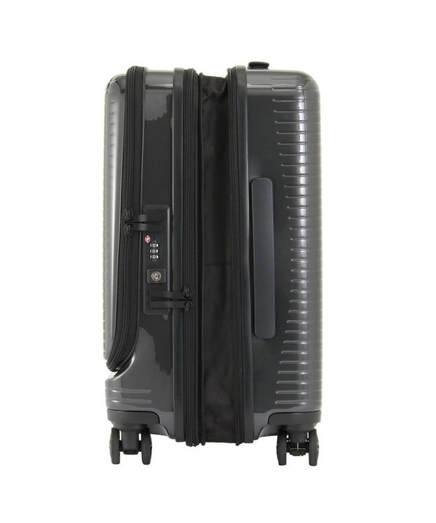 ACE BAGS & LUGGAGE World Traveler プリマス フロントポケット スーツケース 27-35L 06701 ワールドトラベラー ガンメタリック