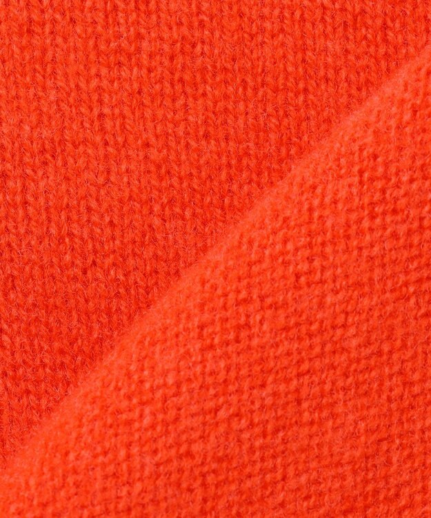 J.PRESS YORK STREET 【WOMEN】ウールカシミヤ ドルマンVニット オレンジ系