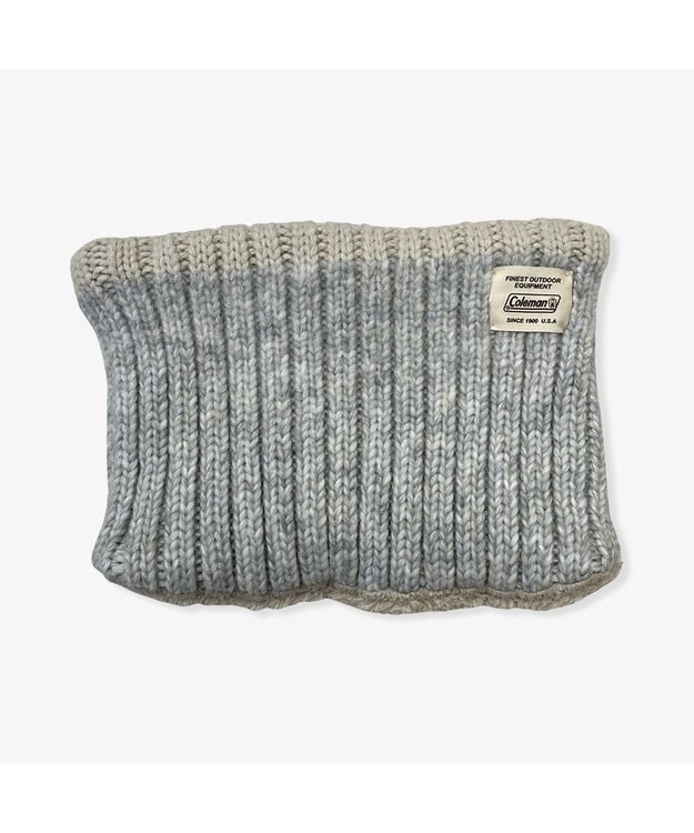 林八百吉商店 Coleman 裏ボアニットネックウェア 杢グレー