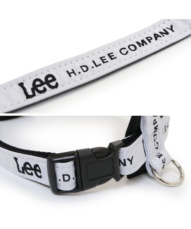 PET PARADISE Lee ロゴ アクティブ ハーネス ＳＳ 小型犬 ホワイト×ブラック