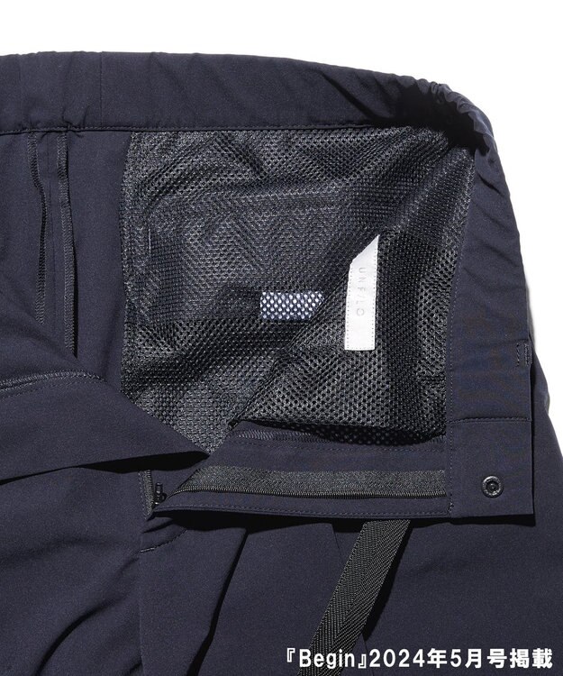 UNFILO MENS 【新色追加】FINE MOVE テーパードパンツ [24年商品] [新色]ネイビー