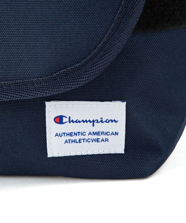 ACE BAGS & LUGGAGE Champion ルイジアナ フラップショルダーバッグ 66022 ネイビー×イエロー