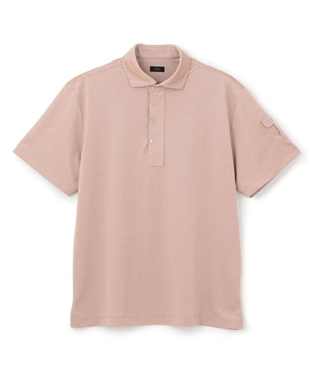 JOSEPH HOMME アイスコットンカノコ  ポロ オレンジ系