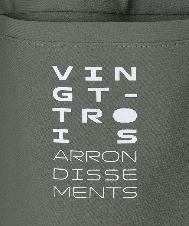 23区GOLF 【WOMEN】【接触冷感/UVケア/ストレッチ】タック テーパードパンツ カーキ系