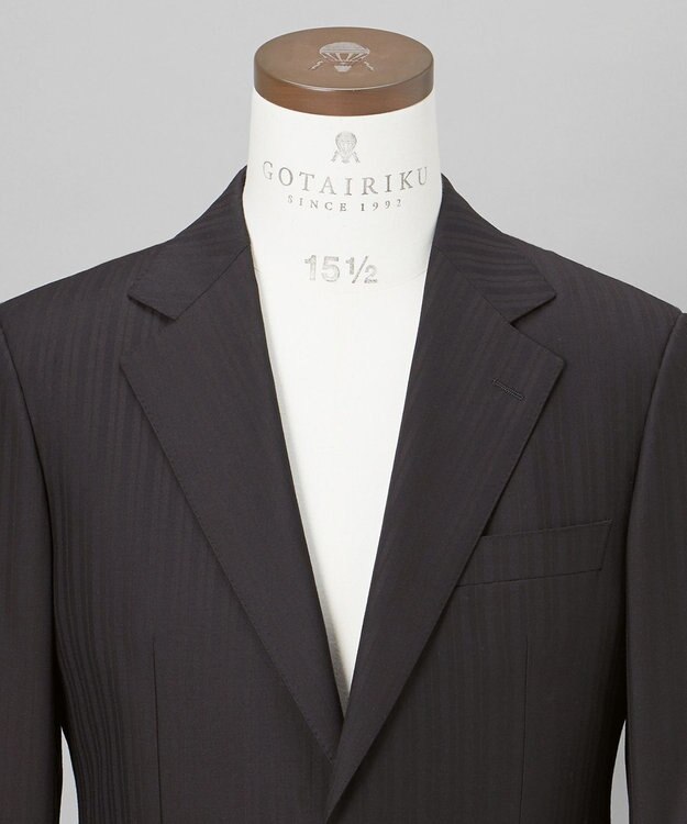 GOTAIRIKU 【御幸毛織】TIMEBRID スーツ ダークブラウン系8